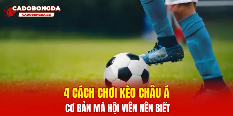 4 cách chơi kèo châu Á cơ bản mà hội viên nên biết