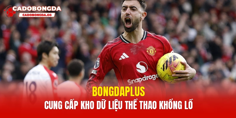 Bongdaplus cung cấp kho dữ liệu thể thao khổng lồ