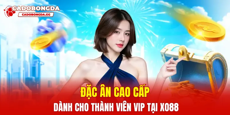 Đặc ân cao cấp dành cho thành viên VIP tại XO88