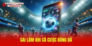 Sai lầm khi cá cược bóng đá