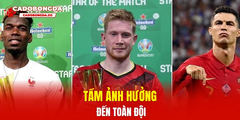 Tầm ảnh hưởng đến toàn đội