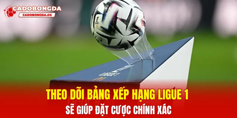 Theo dõi bảng xếp hạng Ligue 1 sẽ giúp đặt cược chính xác