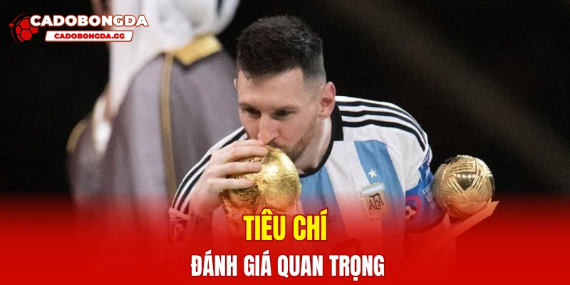 Tiêu chí đánh giá quan trọng