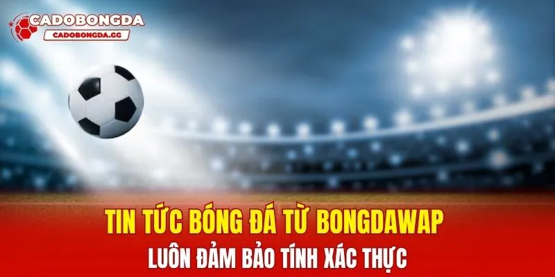 Tin tức bóng đá từ Bongdawap luôn đảm bảo tính xác thực