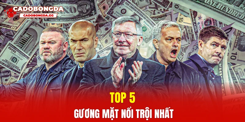 Top 5 gương mặt nổi trội nhất