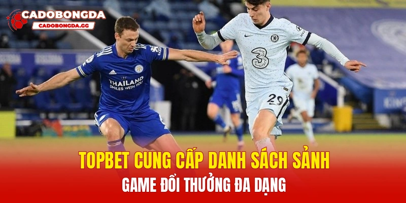 TOPBET cung cấp danh sách sảnh game đổi thưởng đa dạng